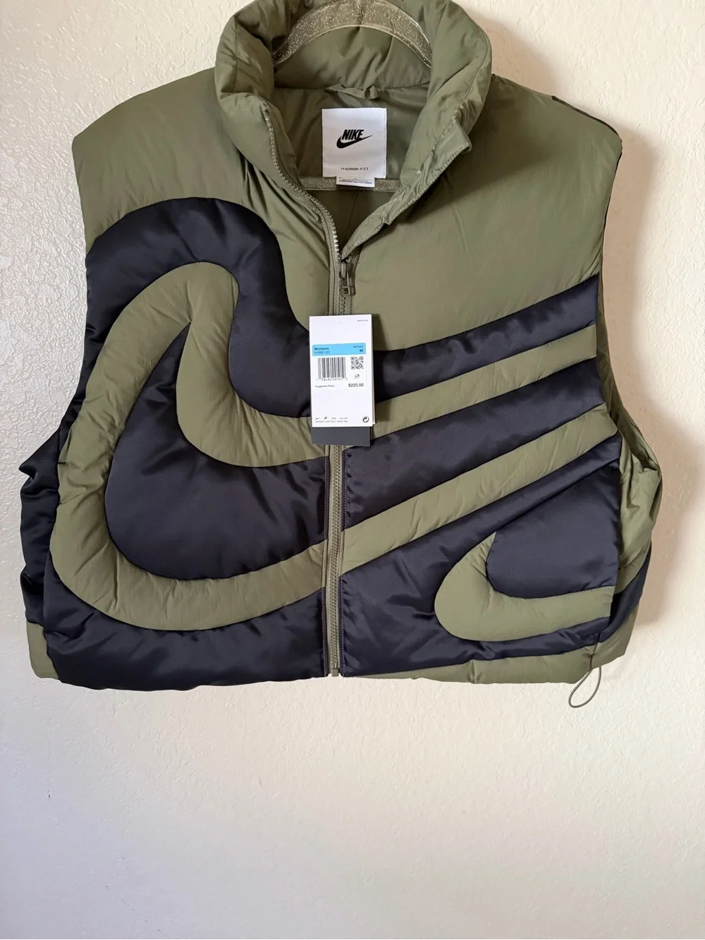 New Nike Sportswear Swoosh Series Oversized Down Vest size M